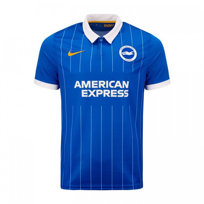 Camiseta Brighton 1ª Kit 2020 2021 Azul